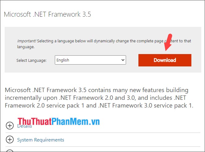Cách kích hoạt .Net Framework 3.5 trên Windows 10