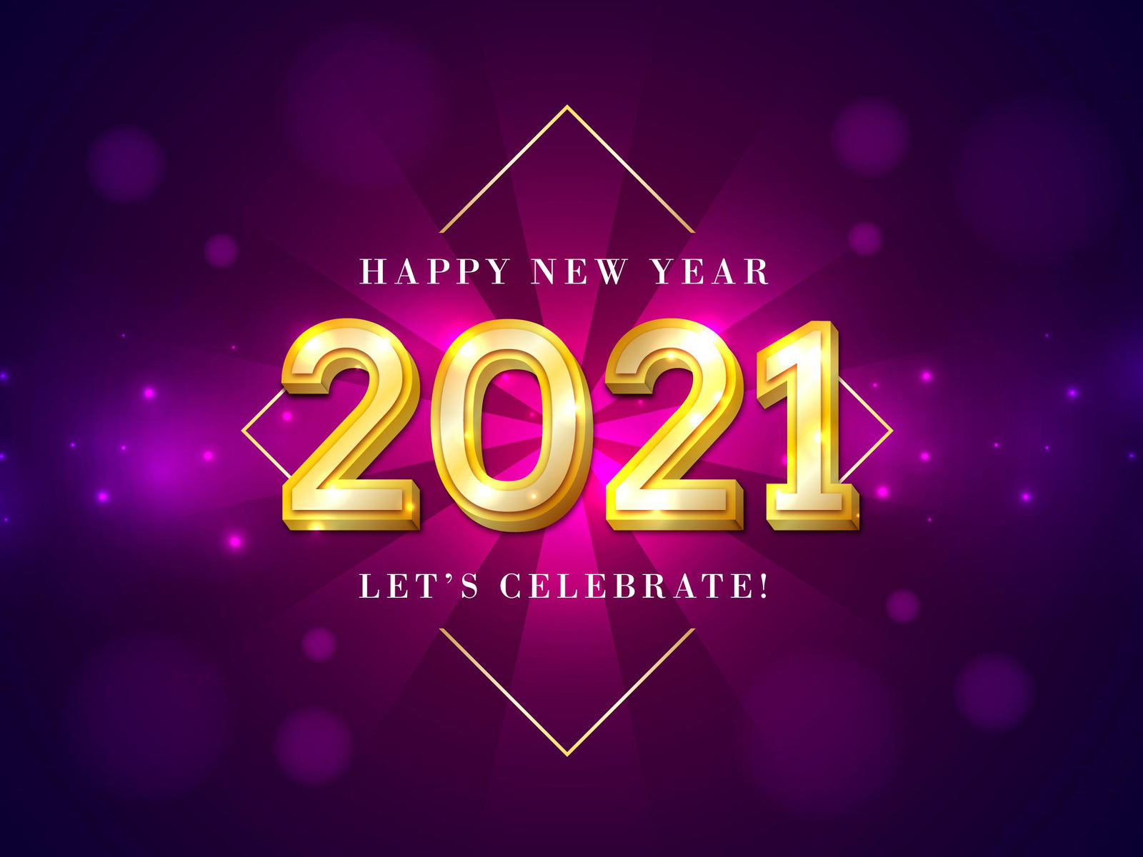 Hình nền chúc mừng năm mới 2021 ý nghĩa