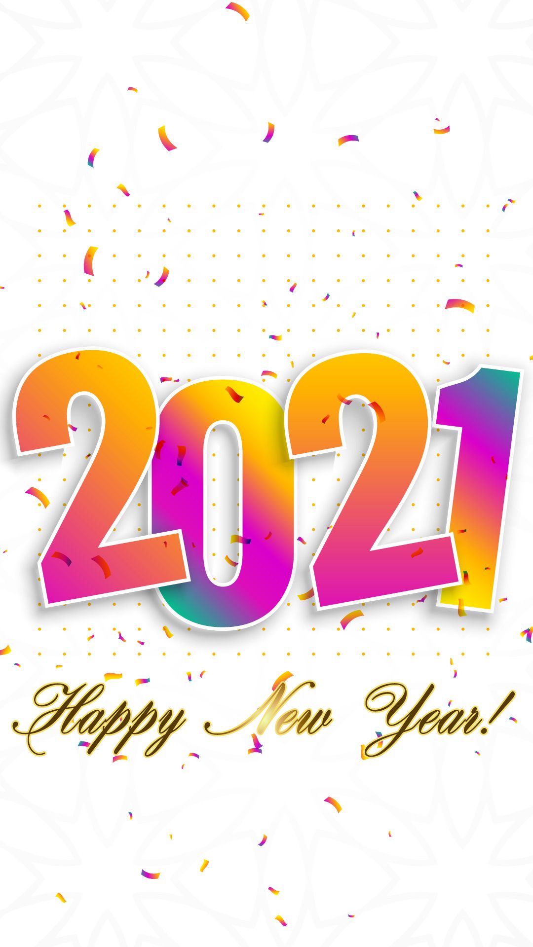 Hình nền mừng năm mới 2021 cho điện thoại