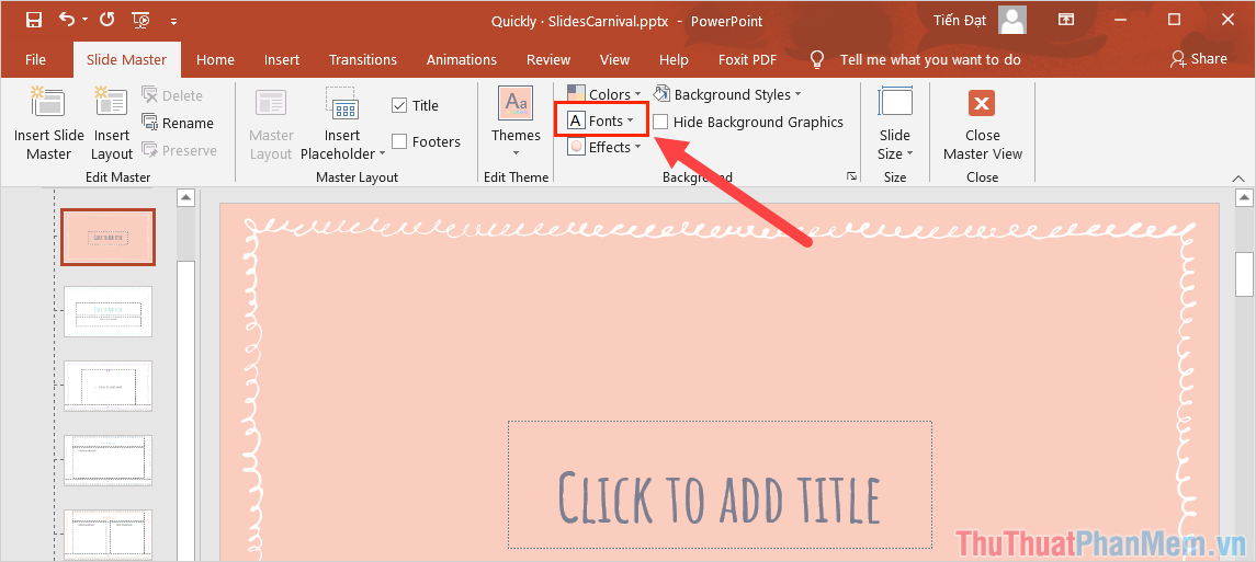 Giờ đây, với phần mềm PowerPoint nâng cao, bạn có thể dễ dàng chỉnh sửa font chữ một cách mượt mà và nhanh chóng. Điều này giúp cho bài thuyết trình của bạn trở nên thu hút hơn và dễ đọc hơn khi thể hiện ý tưởng của bạn. Hãy thử sức với tính năng chỉnh sửa font chữ PowerPoint ngay bây giờ và trình diễn bản thân mình một cách chuyên nghiệp hơn.