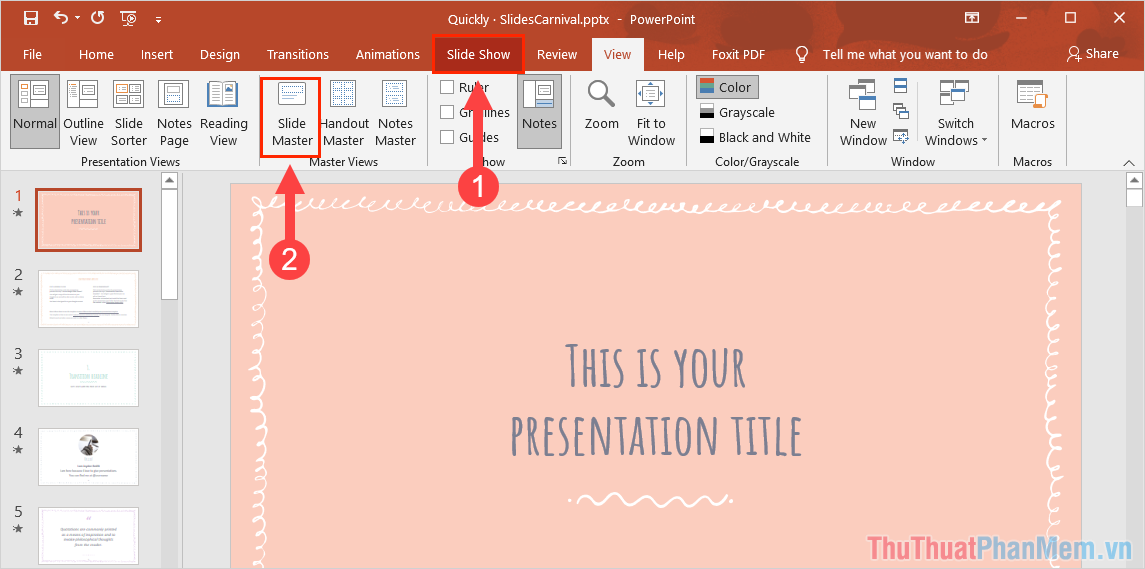 powerpoint for mac 2016 reapply master