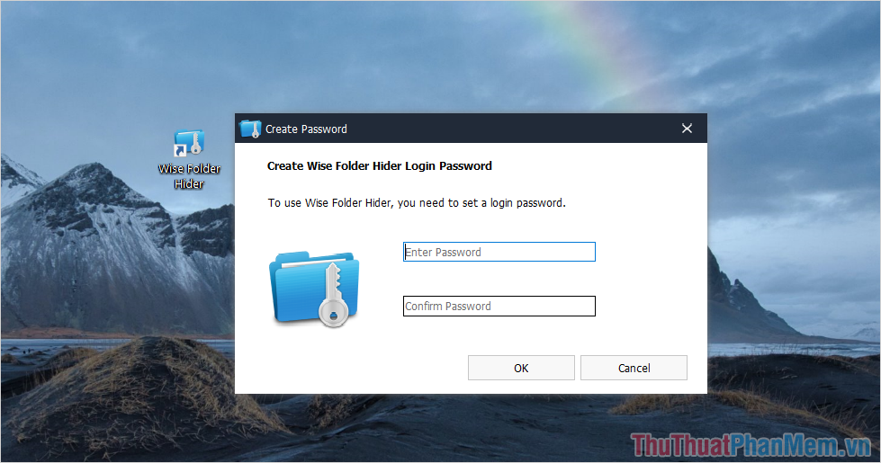 Tạo mật khẩu để mở ứng dụng
