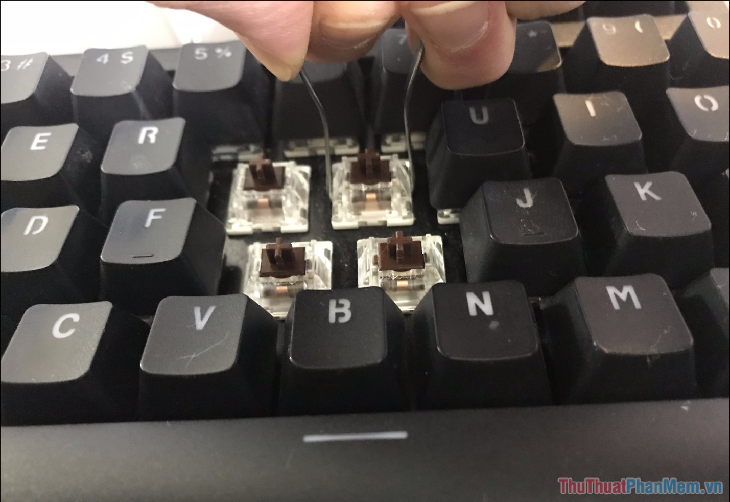 Cách thay Switch nóng trên bàn phím