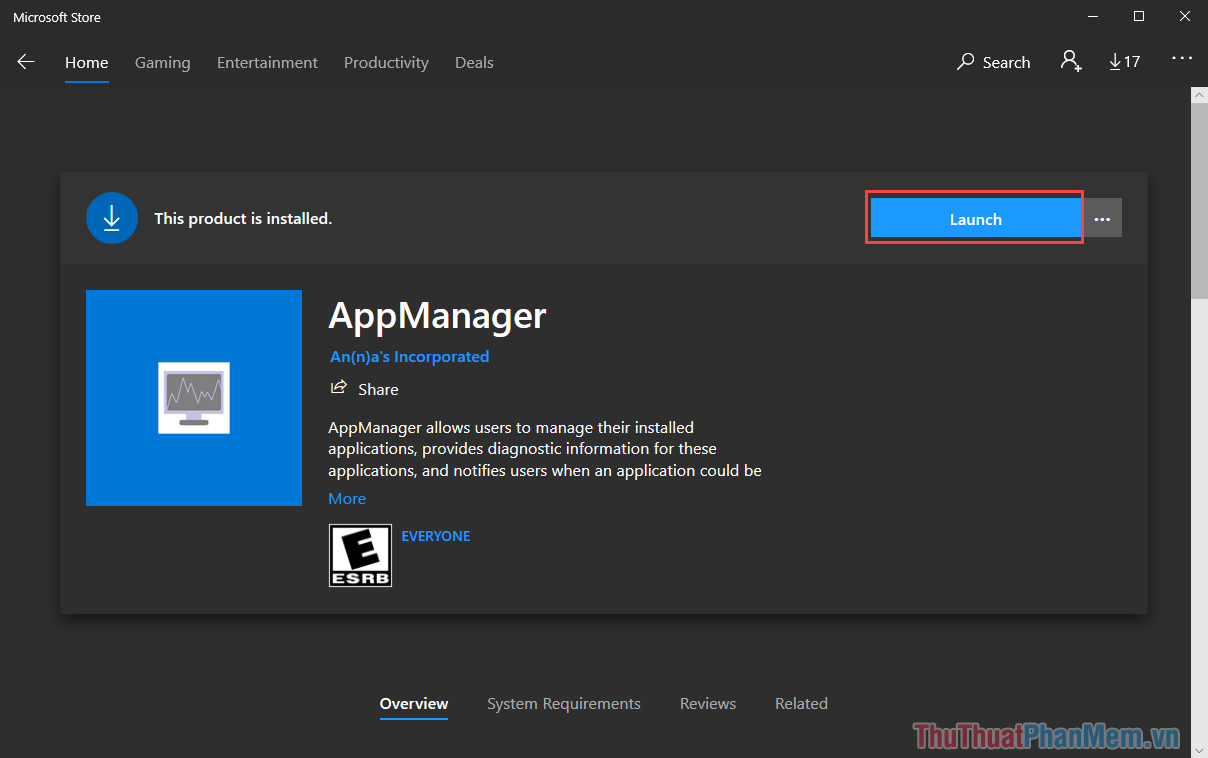 Cách dùng AppManager để kiểm soát ứng dụng trên Windows 10