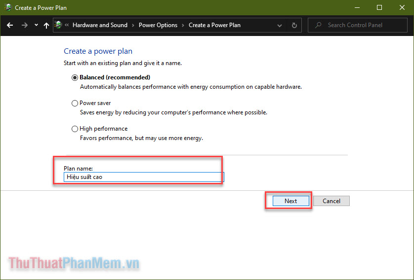 Cách chỉnh Power Option trên Windows 10 cho máy hoạt động hiệu quả nhất