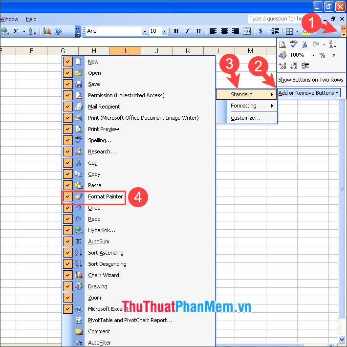 Cách sử dụng Format Painter để sao chép định dạng văn bản trong Word, Excel