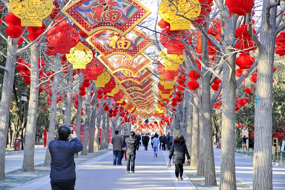 Hình ảnh người dân Trung Quốc trước thềm năm mới