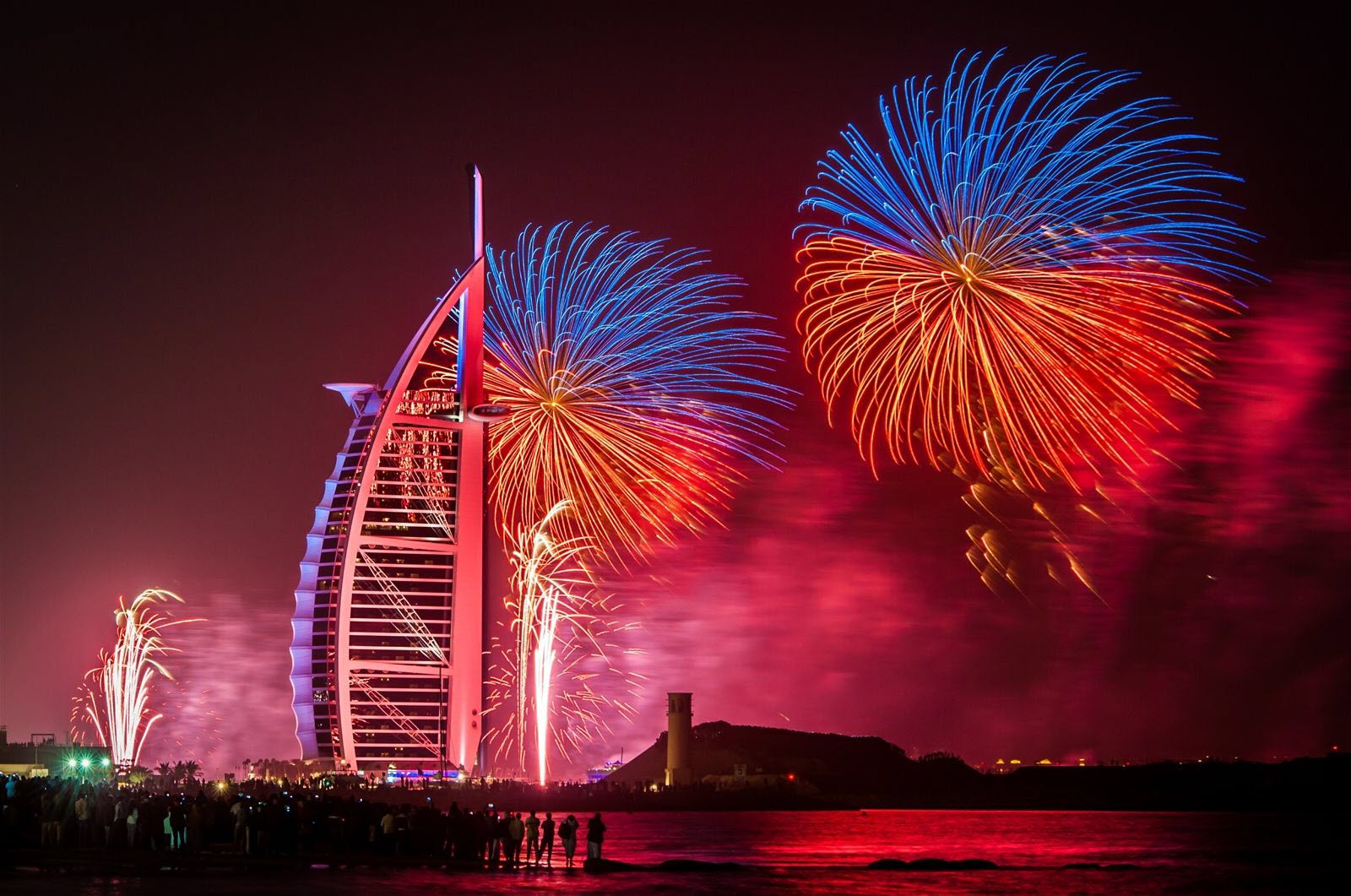 Hình ảnh pháo hoa đêm giao thừa tuyệt đẹp trên khắp thế giới