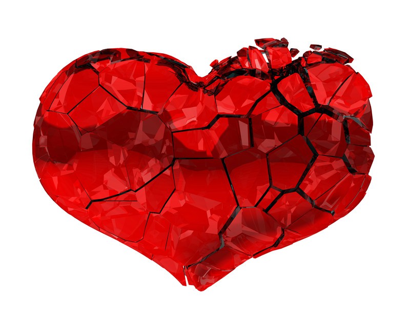 Hình ảnh trái tim tan vỡ ngày Valentine